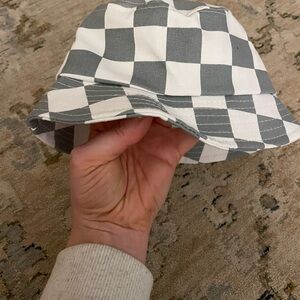 Baby Checkered Bucket Hat